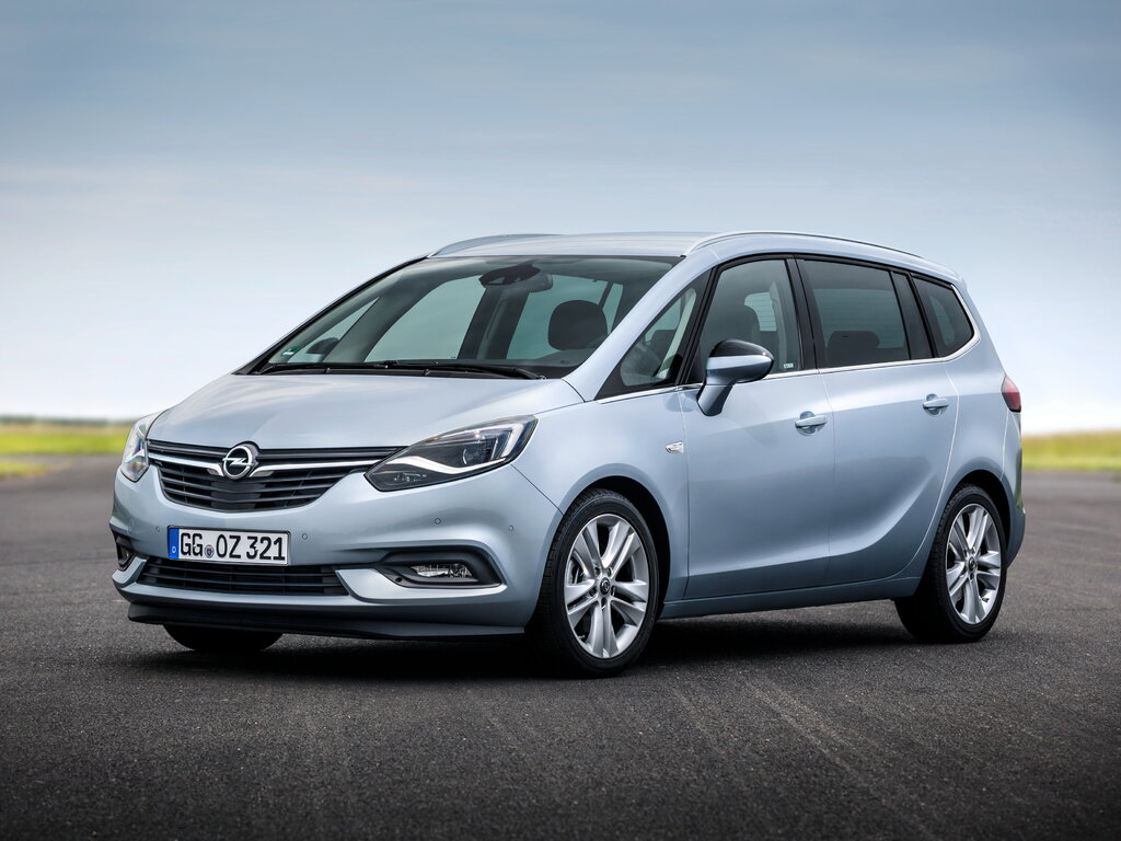 Opel Zafira (P12) 3 поколение, рестайлинг, минивэн (06.2016 - 06.2019)